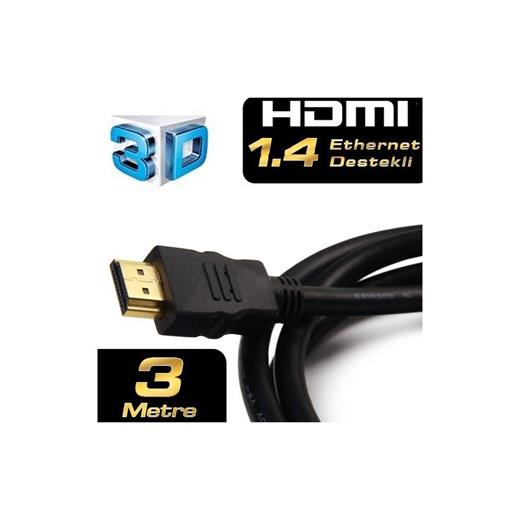 Dark Dk-Hd-Cv14L300A90 3 Metre Hdmı Kablo Altın  Dk Hd Cv14L300A90