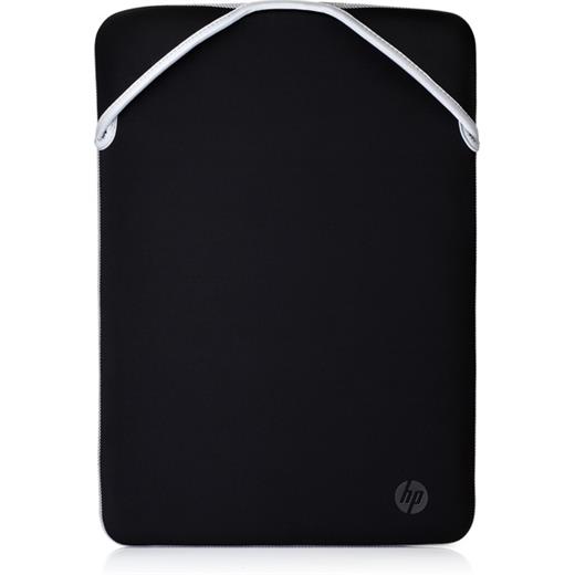 2F2K5Aa - Hp 15,6 Neopren Ters Çevrilebilir Kılıf Gümüş & Siyah- 2F2K5Aa