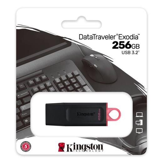 Kingston 256Gb Exodia Usb 3.2 Gen1 Dtx/256Gb