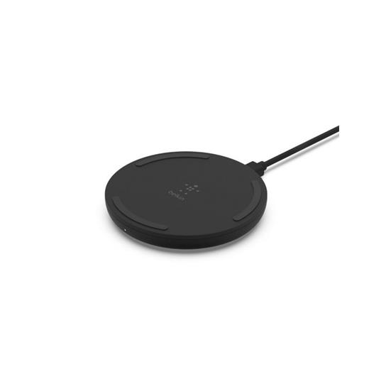 Wıa001Vfbk - Belkin Boostcharge 10W Kablosuz Şarj Padi + Qc 3.0 Duvar Şarjı + Kablo - Siyah