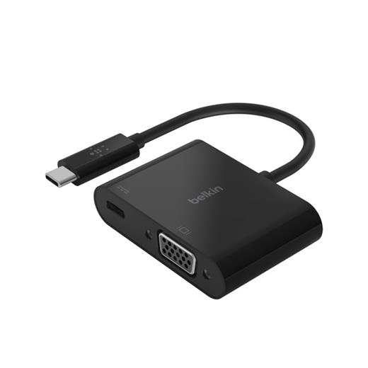 Avc001Btbk - Belkin Usb-C Şarj + Vga Çoğaltıcı