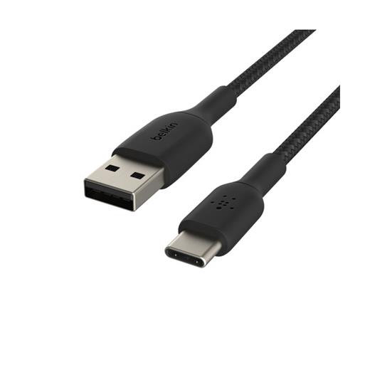 Cab002Bt1Mbk - Belkin Type-C Örgülü Data & Hızlı Şarj Kablo 1M Siyah