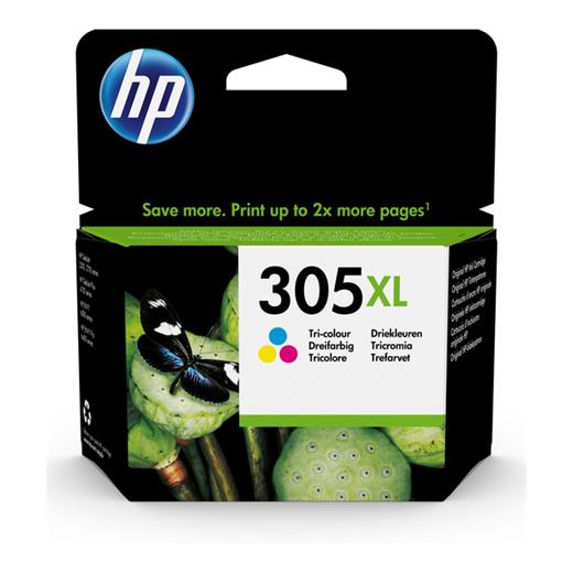 3Ym63Ae - Hp 3Ym63Ae Cmy Mürekkep Kartuş (305Xl)