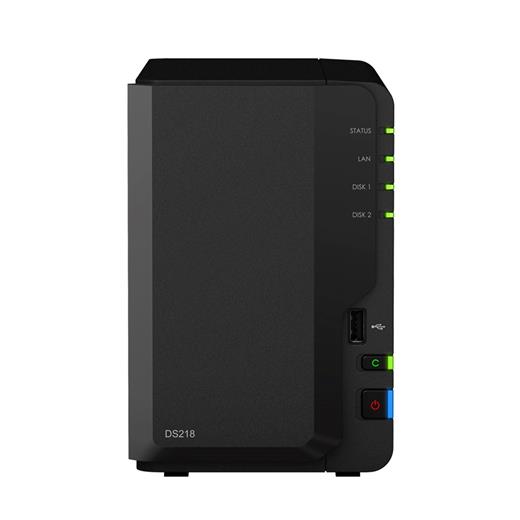 Synology Ds218 Nas Server 2 Adet-3.5 Disk Destekli