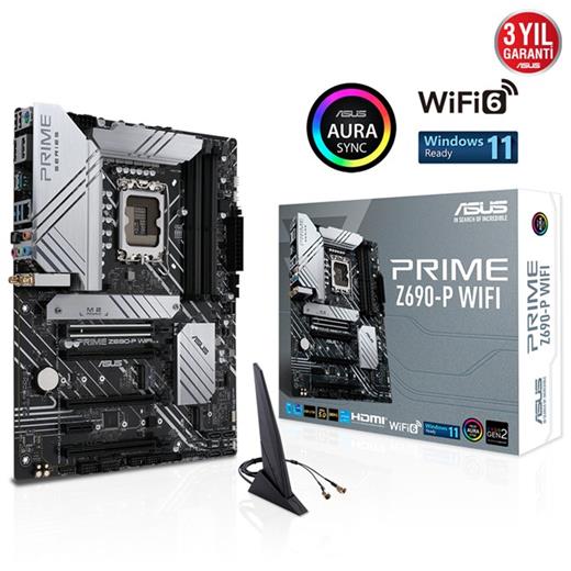 Asus Prime Z690-P Wifi D5 1700P Hdmi Dp 90Mb1A90-M0Eay0