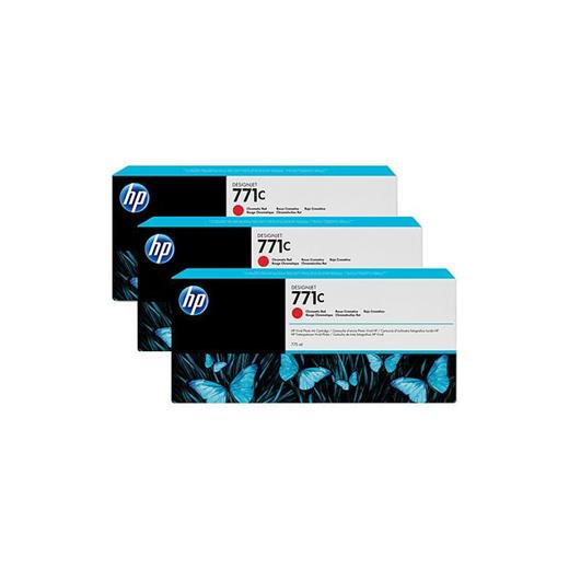 Hpb6Y32A - Hp B6Y32A Chromatic Red Mürekkep Kartuş (771C)
