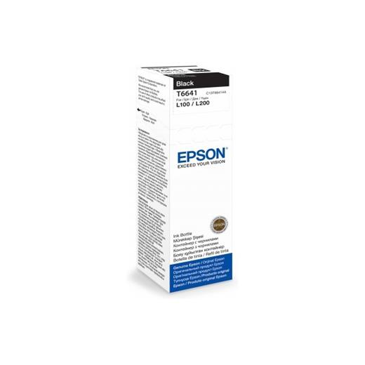 C13T66414A - Epson T6641 Black Ink Contaıner 70Ml