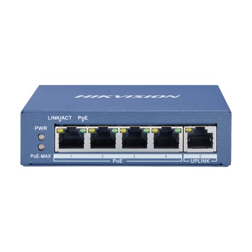 301801420 - Hikvision Ds-3E0505P-E/M 4 Port Gigabit