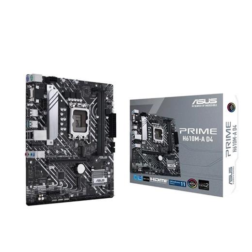 Asus Prime H610M-A D4 1700P Vga Hdmi Dp 90Mb19P0-M0Eay0