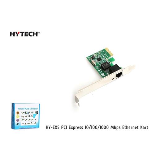 Hytech Hy-Ex5 Pcı Express 10/100/1000 Mbps Etherne Hy-Exg5