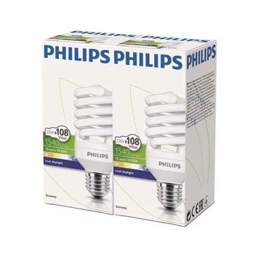 919933002216 - Philips Twister 23W E27-6500K 2Li Beyaz Ekopaket