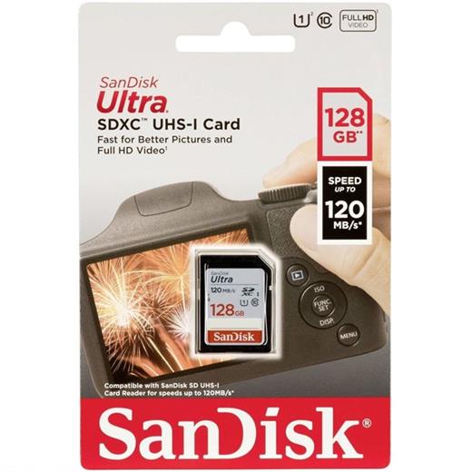 Sandisk 128Gb Sd C10 Sdsdun4-128G-Gn6In