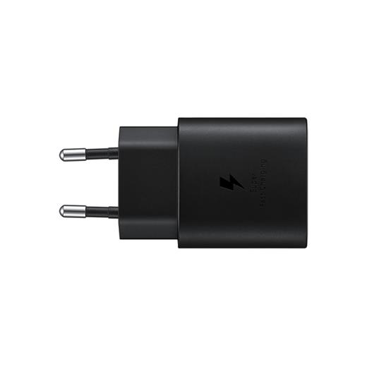 Ep-Ta800Nbegww - Samsung Ep-Ta800N Typec 25W Kablosuz Hızlı Şarj Adaptörü - Siyah