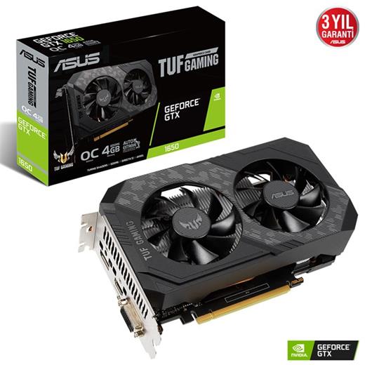 Asus Geforce Gtx 1650 4Gb Tuf Gaming P Oc Gd6 128B 90Yv0Ez2-M0Na00
