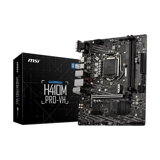 Msı H410M Pro Vh 1200P Vga Hdmi Usb3.2 H410M Pro-Vh