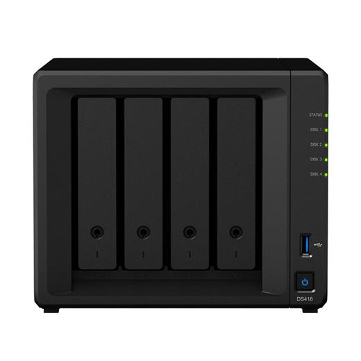 Synology Ds418 Nas Server 4 Adet-3.5 Disk Destekli