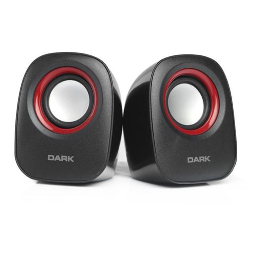 Dark Dk-Ac-Sp100 1+1 Siyah Hoparlör Sistemi (Usb) Dk-Ac-Sp100B