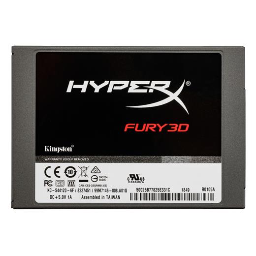 Kingston 120Gb Hyperx Fury 500/500 3D Kc-S44120-6F