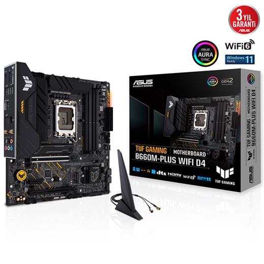 Asus Tuf Gaming B660-Plus Wifi D4 1700P Hdmi 90Mb1920-M0Eay0