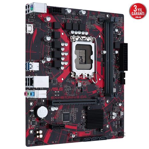 Asus Ex-H610M-V3 D4 1700P Hdmi Usb3.2 90Mb1A50-M0Eaym