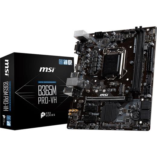 Msı B365M Pro-Vh 1151 Ddr4 Vga Hdmi Usb3.1 B365M Pro-Vh
