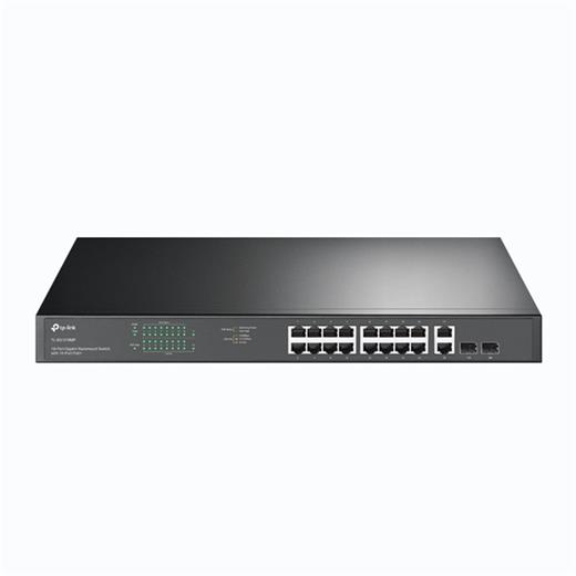 Tp-Link Tl-Sg1218Mp 16 Port Gigabt Poe +2Sfp Swi*