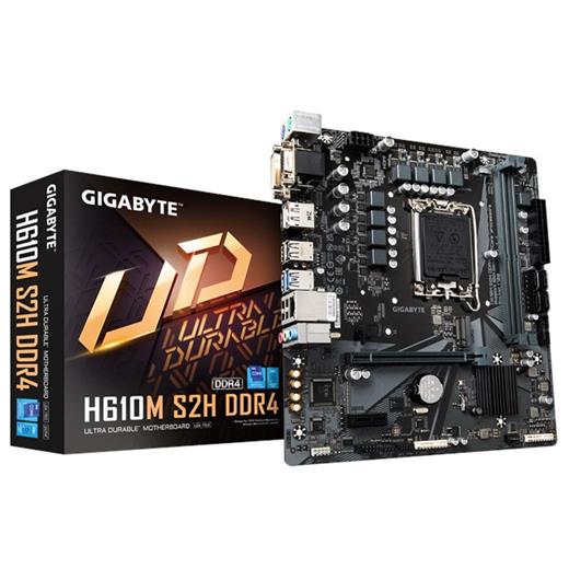 Gigabyte H610M S2H D4 1700P Vga Dvi Hdmi Dp Usb3.2 H610M S2H Ddr4