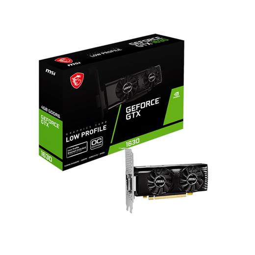 Msı Geforce Gtx 1630 4Gb 4Gt Lp Oc Gddr6 64Bit Geforce Gtx 1630 4Gt Lp