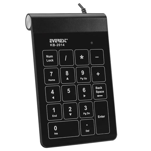 Everest Kb-2014 Usb Numerik Siyah Klavye Kb-2014-S