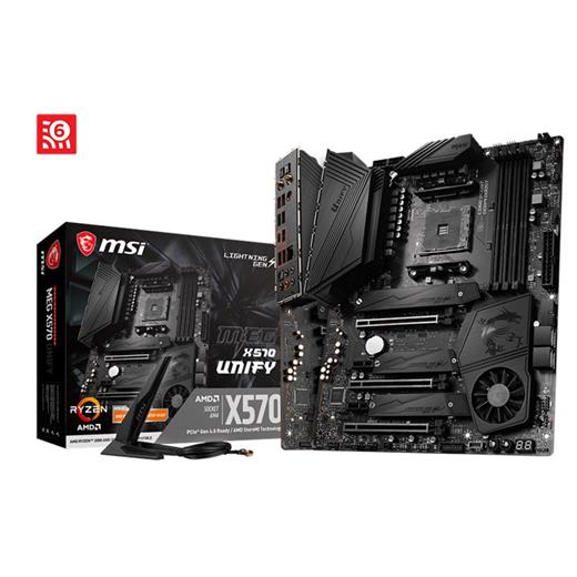 Msı Meg X570 Unify Am4 Ryzen Ddr4 Usb3.2 Meg X570 Unıfy