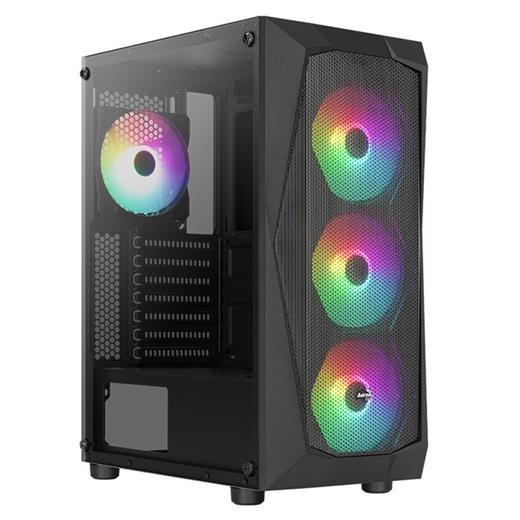 Aerocool 600W Flc600 Micro Atx Frgb Usb3 Ae-Flc-600