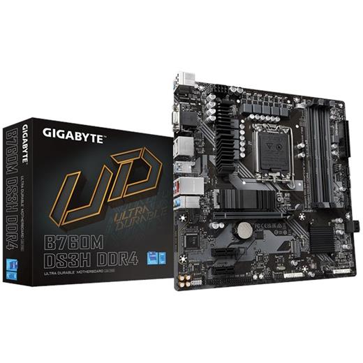 Gigabyte B760M Ds3H D4 1700P Vga Hdmi Dp B760M-Ds3H-Ddr4