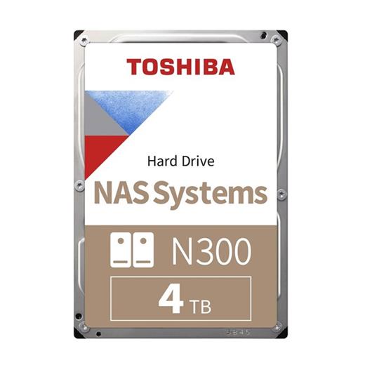 Toshiba N300 4Tb 7200 128Mb 7/24 Nas Hdwq140Uzsva