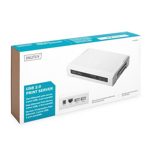 Digitus Dn-13006-1 3 Port Paralel Print Server