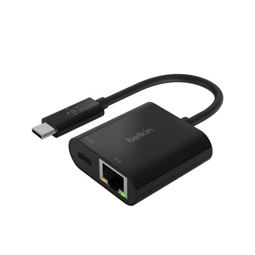 Inc001Btbk - Belkin Usb-C Şarj + Ethernet Çoğaltıcı