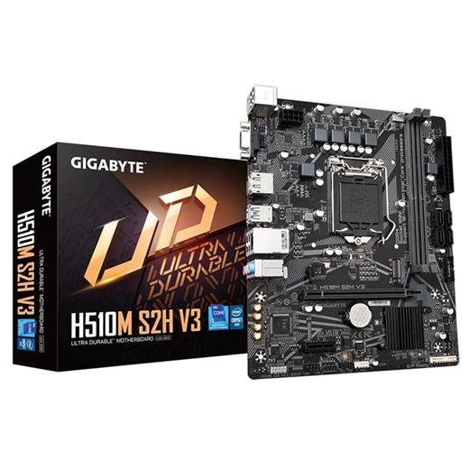 Gigabyte H510M S2H V3 1200P Vga Hdmi Dp Usb3.2 H510M-S2H-V3