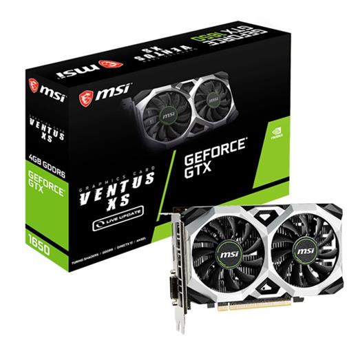 Msı Geforce Gtx 1650 4Gb Ventus Xs V1 Gddr6 128Bit Gtx 1650 D6 Ventus Xs V