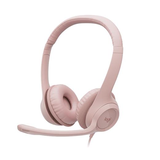 Logitech H390 Kablolu Kulaklık Pembe 981-001281